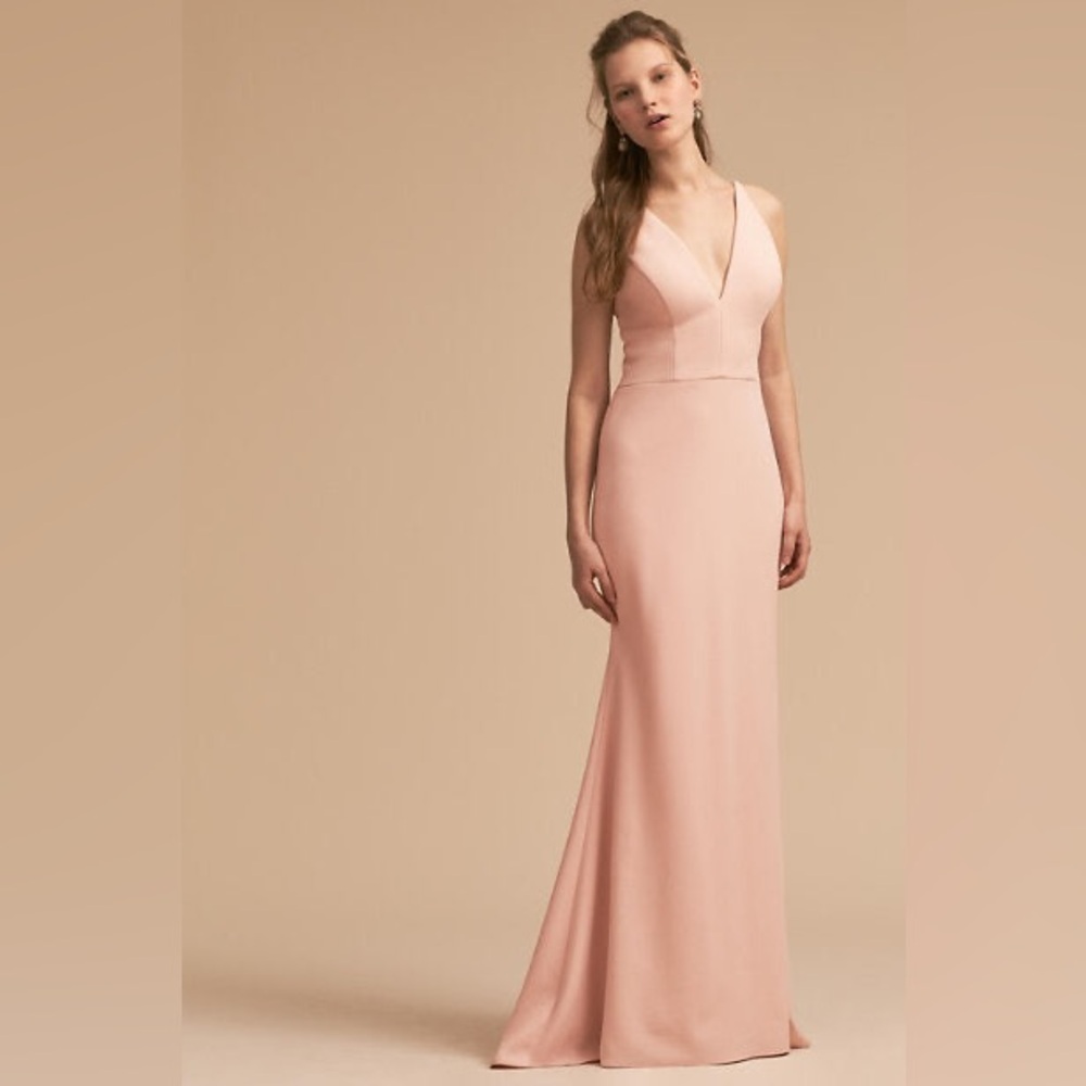 Elegant Pink Evening Gown